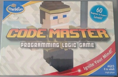 Thinkfun CODE MASTER Programming Logic Minecraft Board Game - Brand New/Sealed