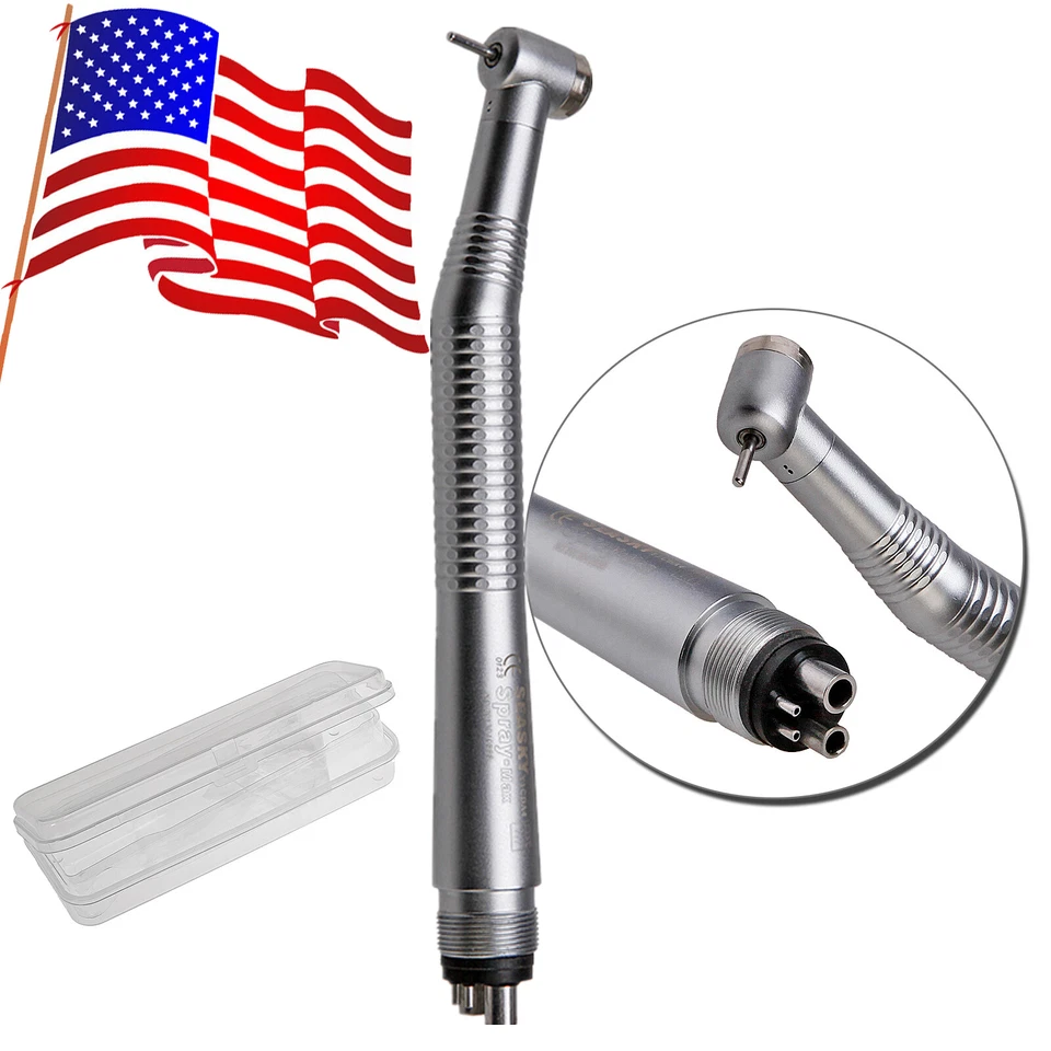 10 Pcs Seasky Dental High Speed Turbine Handpiece Push 4Hole Fit NSK PANA MAX CE - Image 4 of 4