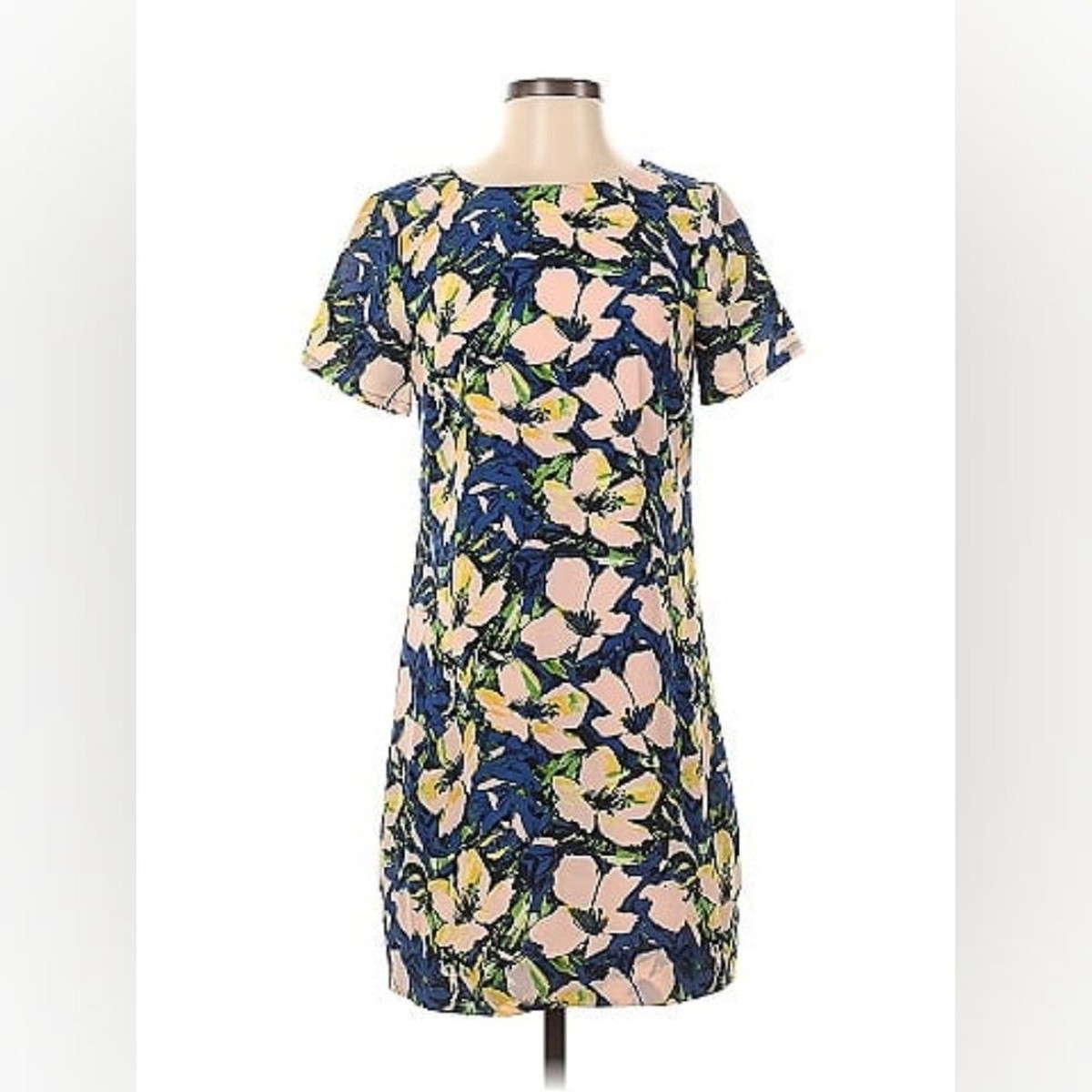 black short a line dress Black Cotton Joan Mini Dress | The Best Little Black Dress XL main image 1