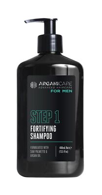 (42,38 /l) Arganicare For Men Step 1 Shampoo  400ml