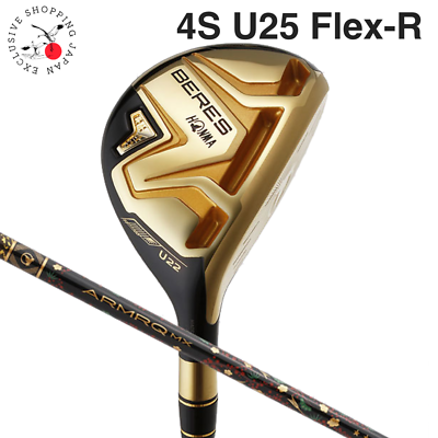 【★4高級】HONMA BERES 3本セット FW5 U22 U25 HONMA Golf Men Beres Aizu 4S 4 Star Hybrid Utility Club U25 ARMRQ