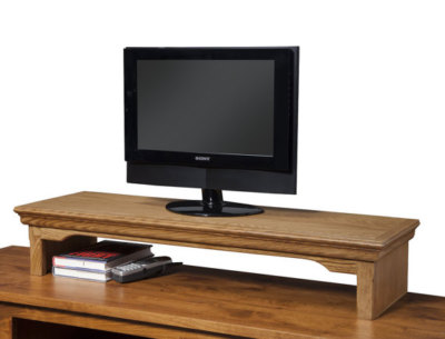 LED TV Riser Stands Traditional Oak-6 Finish Options