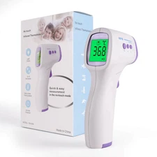 3 in 1 No-Touch NON-CONTACT Forehead Infrared Thermometer for Adult, Kids, Baby