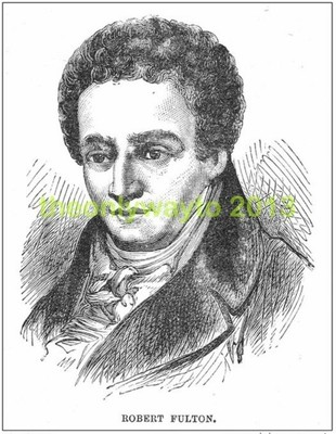 Robert Fulton, um 1900, MODERNE REPRODUKTION
