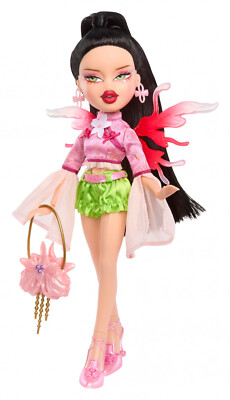 green emerald velvet dress Bratz Fashion Pixiez Reimagined Doll