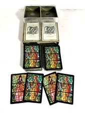 VTG CONGRESS Double Deck Playing Cards in Original Pull-Out Box PORTLAND Federal