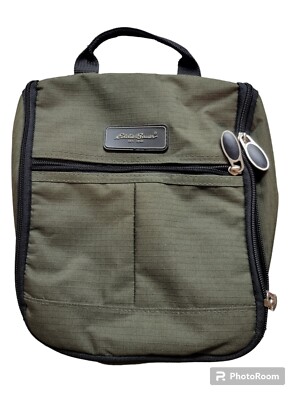 eddie bauer toiletry travel bag Excursion Traveling 22 Rolling Duffel with Lightweight Telescopic Handles and Rugged Wheels - 40L, Spruce Eddie Bauer Black Travel Toiletry
