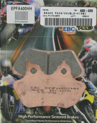 Ebc Extreme Performance Sintered Front Or Rear Brake Pads Harley Big 