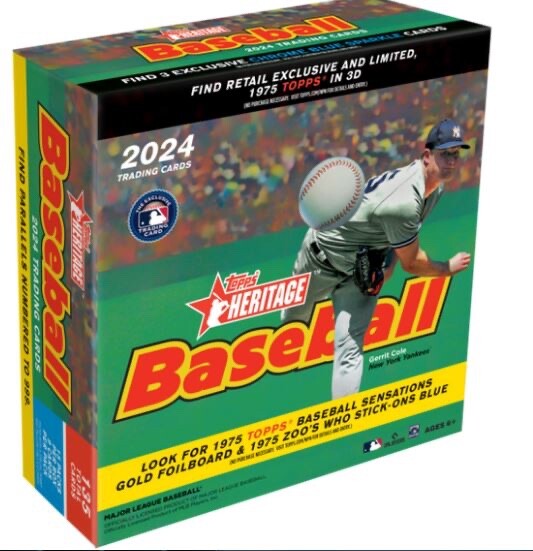 2024 Topps Heritage Custom Baseball Cards – Base, Inserts & Parallels