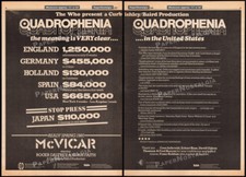 QUADROPHENIA - Original 1979 Trade AD / poster _ The Who _ Sting _ McVicar