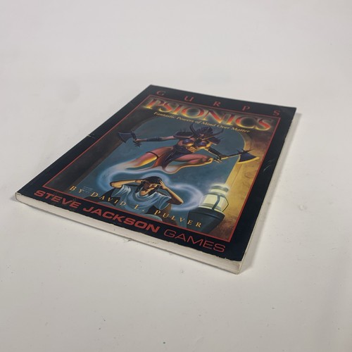 GURPS: Psionics by Pulver, David L. Paperback Steve Jackson Games Powers Mind - Picture 4 of 6