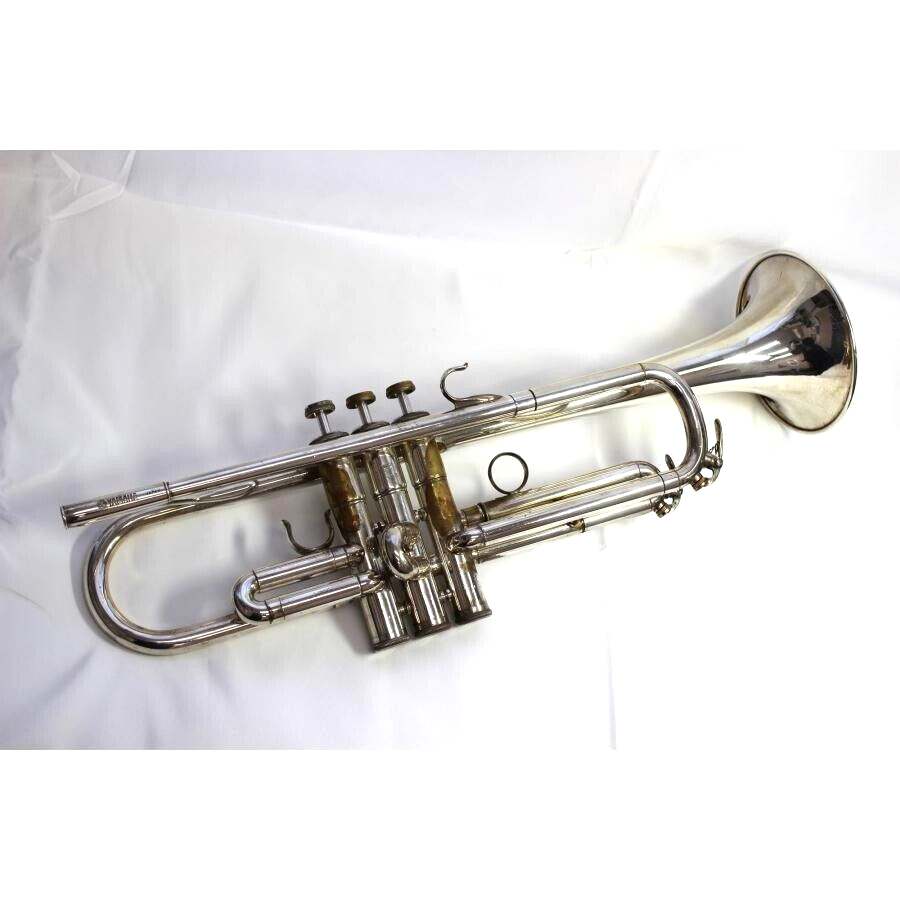 Yamaha YTR734 Vintage Trumpets Silver Plating W/ Hard Case Test