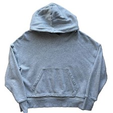 Lululemon Hoodie 10 Gray Athleisure Workout Fleece Hooded Pullover Warm Down