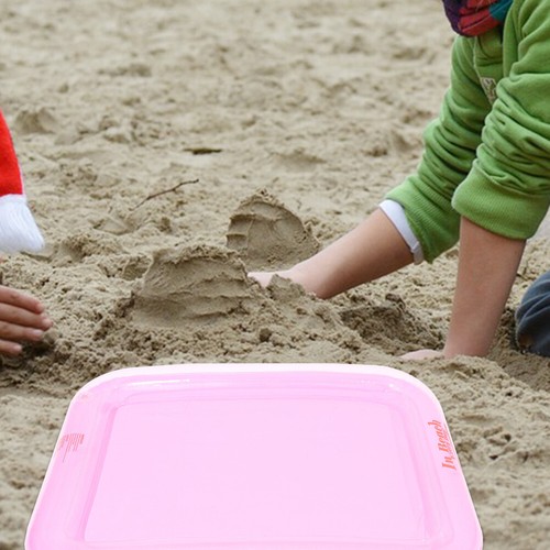 Bac à sable de plage pour enfants, jeu de sable gonflable, plateau de jouets - Photo 8/22