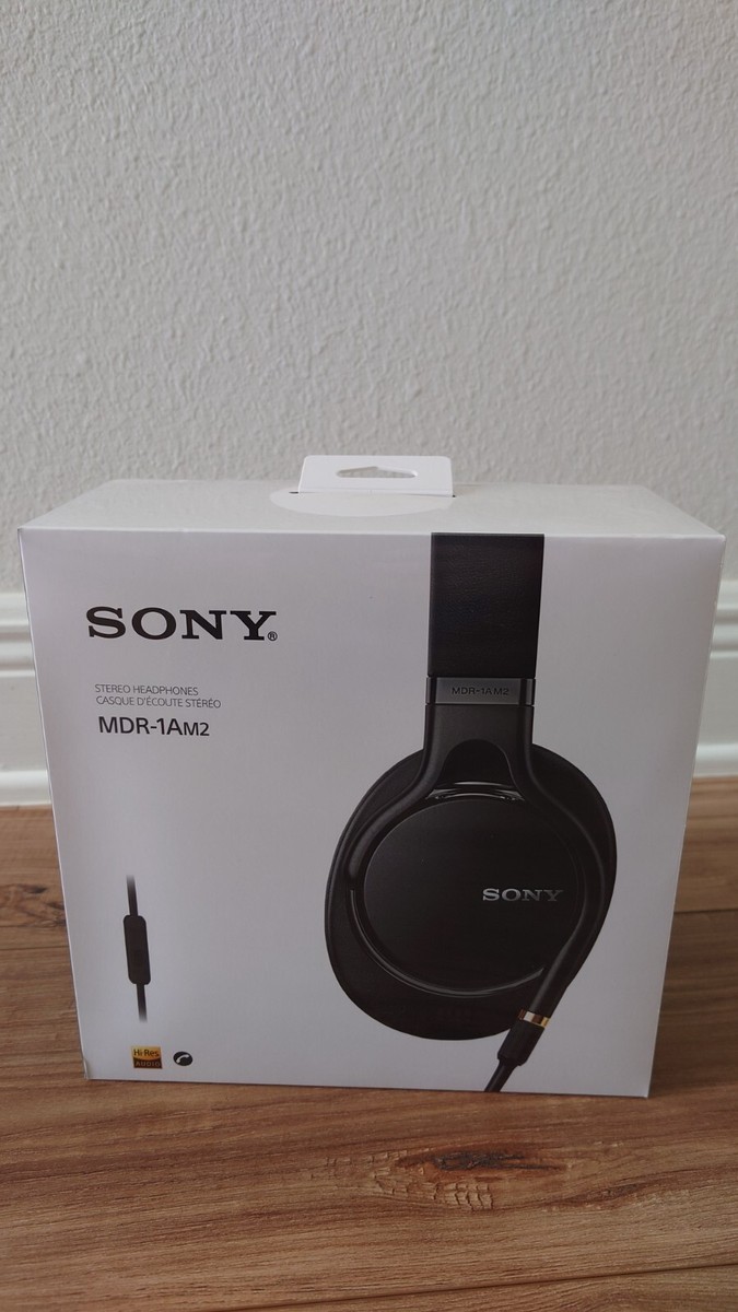 Sony MDR-1AM2 Circumaural Wired Over-Ear Headphones - Black