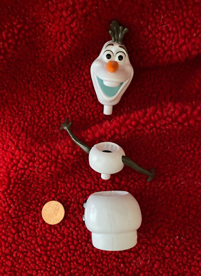New Disney Princess OLAF 3 part SNOWMAN 4.25  Frozen II Jakks Pacific TOY