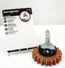 HEROCLIX X of Swords Main Set Common 006 White Priestess w/Card