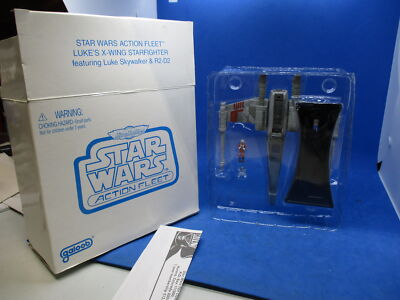 1997 Micro Machines Luke's X-Wing Starfighter NEW In Pkg Luke Skywalker R2D2