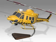Bell 412 RAC Rescue Desk Wood Helicopter New Model Large Scale 1/32