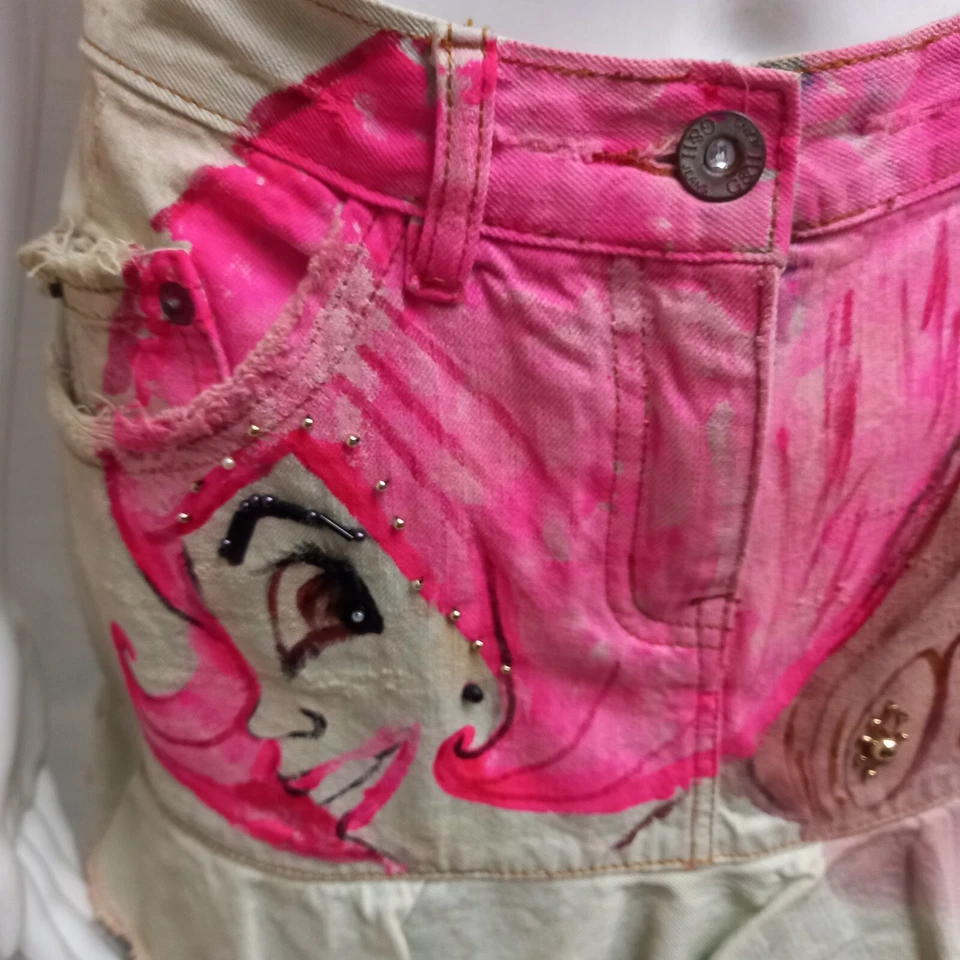 mini falda informal vintage icónica ropa de lujo mujer marca jeans anime manga s Foto 2 de 4