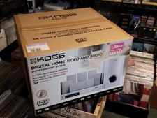 Brand New KOSS KS 5190 Digital Home Video  Audio Entertainment System 1000 Watt