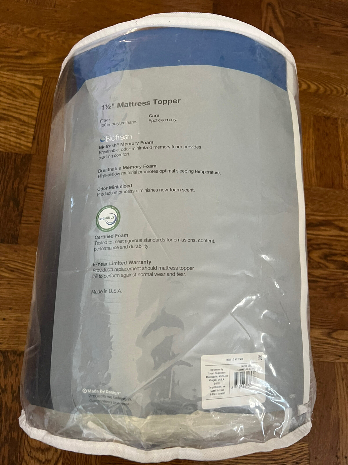 Made By Design 1 5 Inch Mattress Toppers Size Twin For Sale Online Ebay Made By Design 1 5 Inch Mattress Toppers Size Twin For Sale Online Ebay