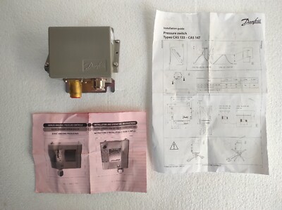 DANFOSS CAS 136 PRESSURE CONTROL SWITCH RANGE 0 - 10 BAR