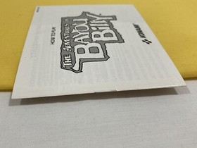 1989 NINTENDO NES The Adventures Of Bayou Billy Instruction Booklet Manual ONLY