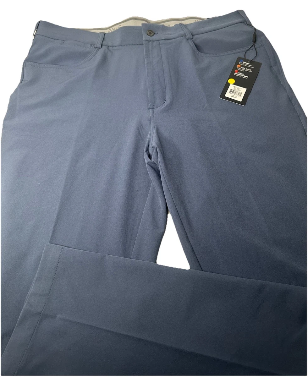 Pantalon De Golf Walter Hagen Perfect 11 – Gris Ardoise, 36x30 – Neuf