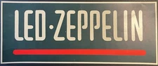 ORIGINAL Led Zeppelin 1982 Coda Record Store promo poster RARE 29" x 11.5" print