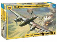 Zvezda 4809 1/48 Petlyakov PE-2 Sowjetischer Sturzbomber