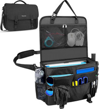 Menzoke Car Front Seat Organizer Patrol Bag Law Enforcement Hanging Passenger