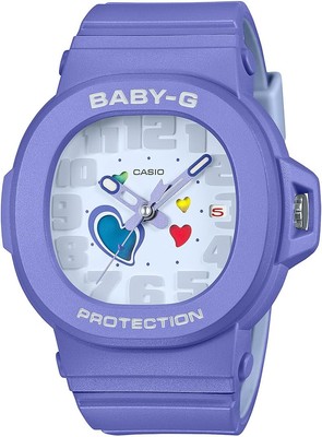 CASIO BABY-G BGA-10-6AJF PLAYFUL HEARTS Purple Color Women's