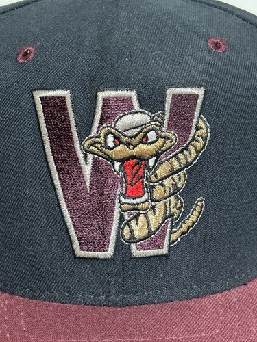 Cappello da baseball vintage Wisconsin Timber Rattlers SnapBack nuova era modello professionale berretto US - Foto 3 di 17