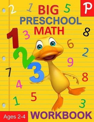 Busy Hands Books Big Preschool Math Workbook Ages 2-4 (Taschenbuch)