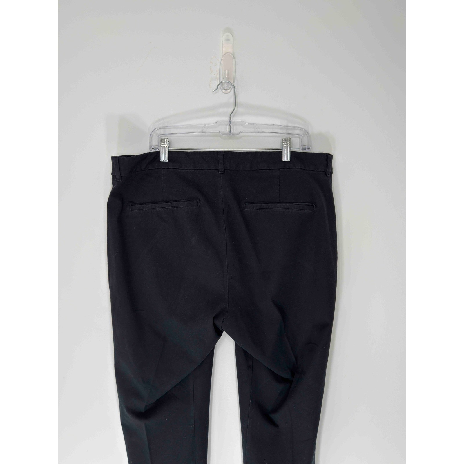 Old Navy Black Basic Plus Career Office Straight … - image 8