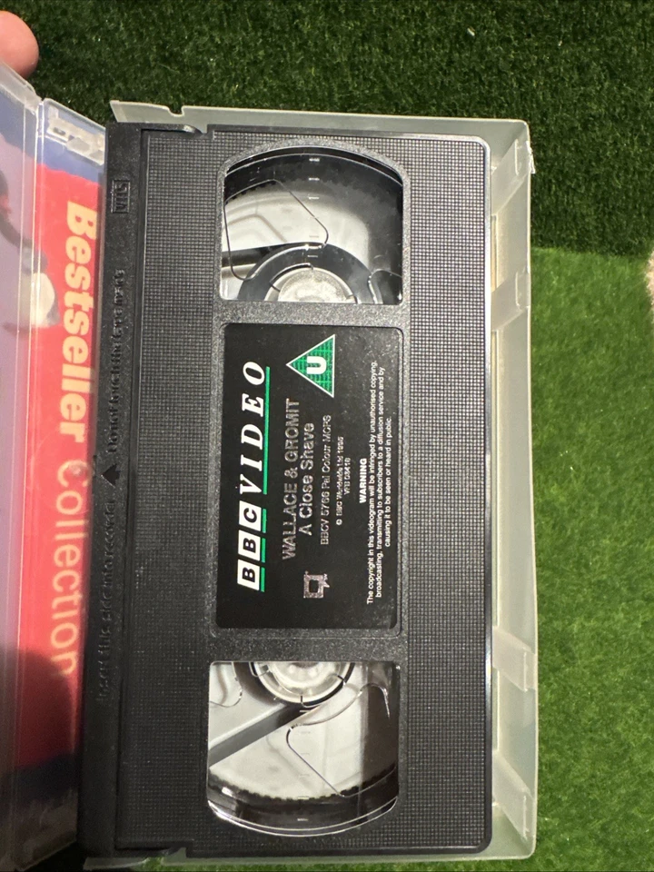 1995 Wallace and Gromit: A Close Shave - BBC VHS Video Tape - Vintage Retro  - Image 4 of 4