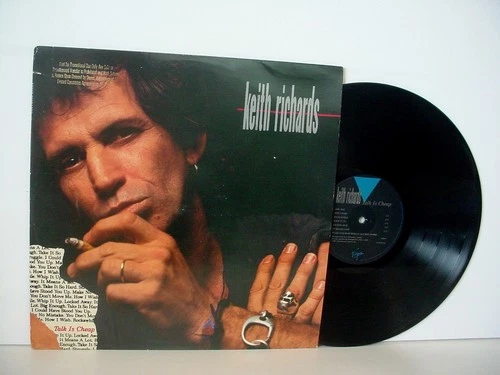 KEITH RICHARDS Talk Is Cheap PROMO 1988 VIRGIN 90973 Promotional Rolling Stones