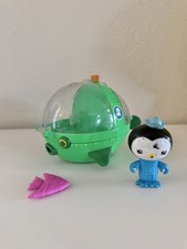 Octonauts Gup E Green Vehicle With Peso  Fish