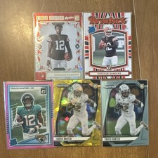 Shedeur Sanders & Travis Hunter Rookie 5 Card Lot NFL Colorado, Jaguars, Browns