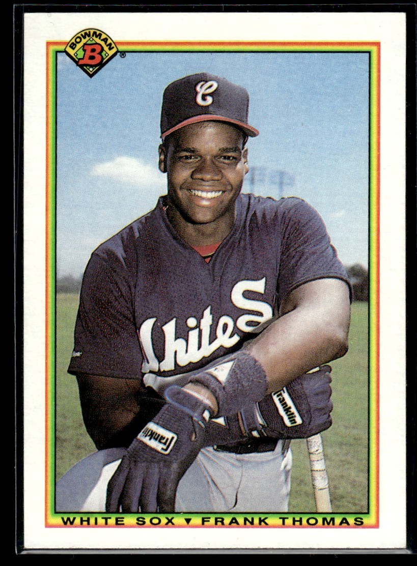 1990 Bowman Frank Thomas Rookie Chicago White Sox #320