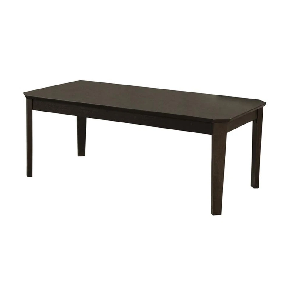 Juego de mesa de centro ocasional de madera Coaster Amaro de 3 piezas en marrón oscuro Foto 3 de 4