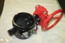 Viking Mech 6" Butterfly Valve XD381X-300 Fire Protection Tamper Proof