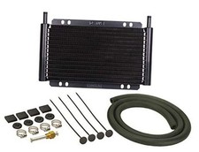 13502 Series 8000 Plate and Fin Transmission Oil Cooler, Black