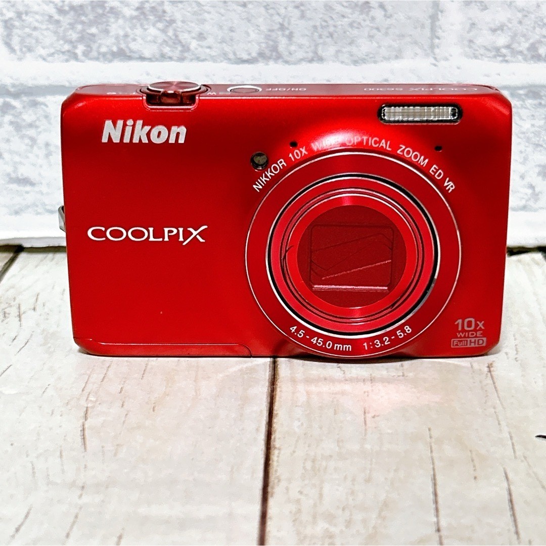 2*7様 Nikon COOLPIX S6300 赤 Amazon.com : Nikon Digital Camera COOLPIX S6300 Red S6300RD