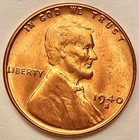 1940-S  Uncirculated BU Red RD - Lincoln Wheat Cent ~ B777