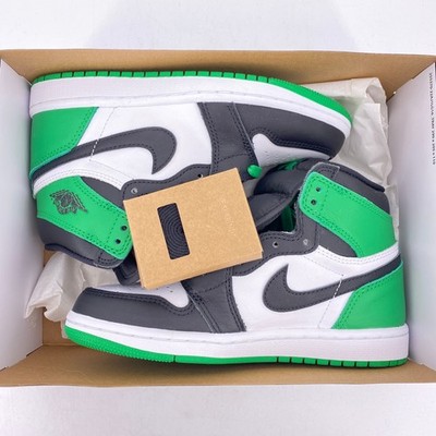 Size 4 - Air Jordan 1 Retro OG High Lucky Green for sale online | eBay