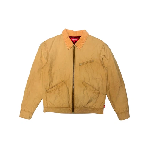 Veste de travail en coton ciré Supreme x British Millerain FW12