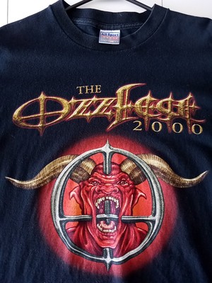 Vintage 2000 Ozzfest Ozzy Osbourne Concert Tour T-shirt XL