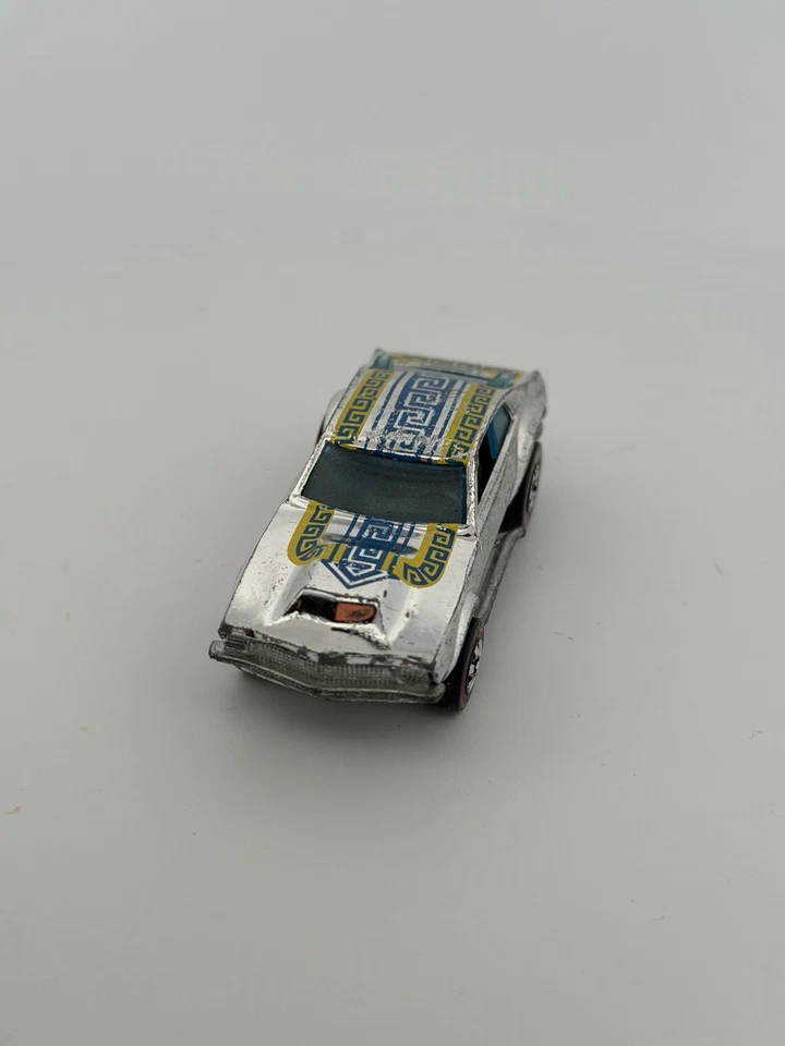 De colección 1969 Hot Wheels Redline Mighty Maverick Super Cromo Colores Voladores Foto 4 de 4